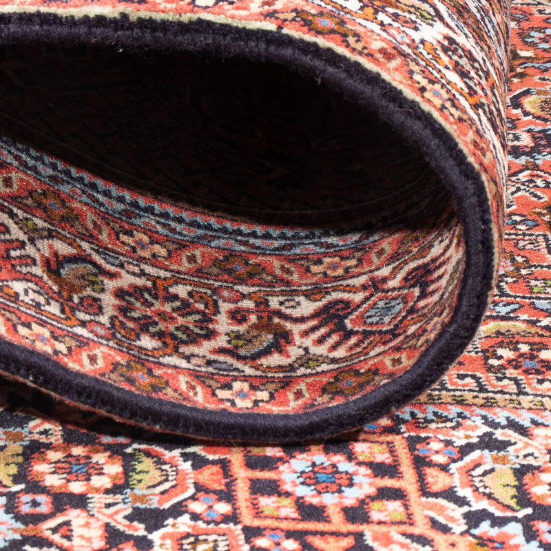 Alfombra persa - Bidjar - 143 x 85 cm - rojo