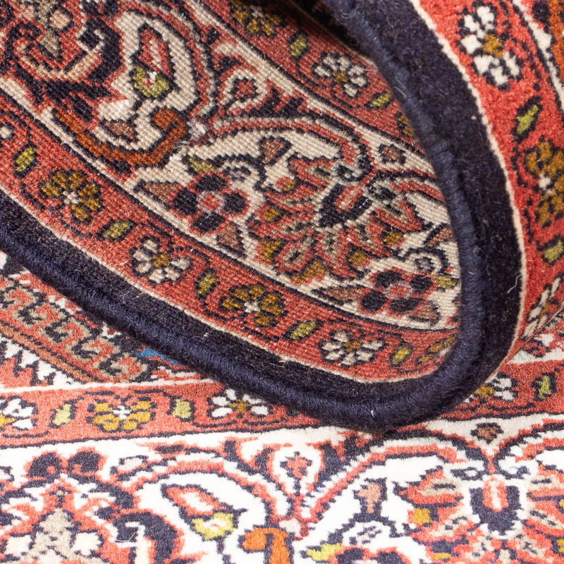 Alfombra persa - Bidjar - 140 x 83 cm - rojo