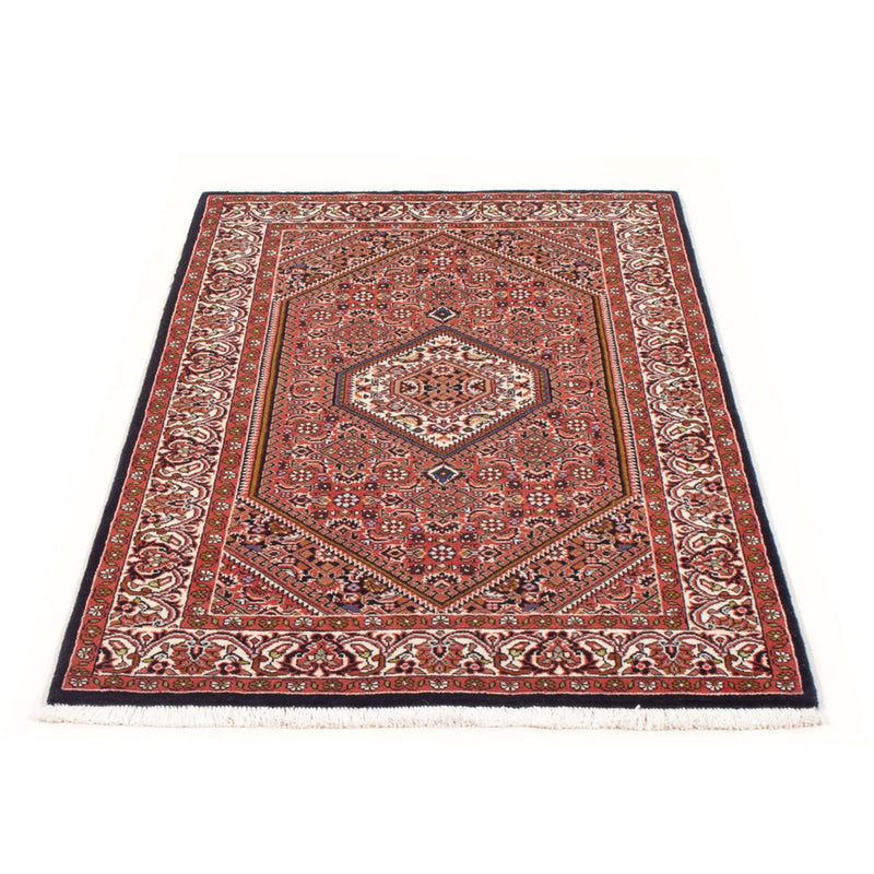 Alfombra persa - Bidjar - 140 x 83 cm - rojo