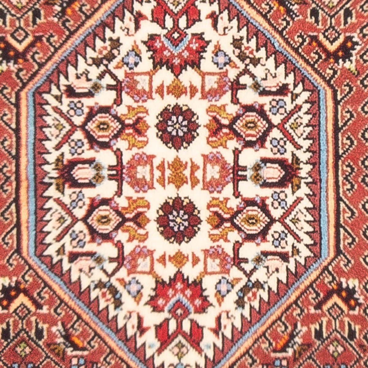 Alfombra persa - Bidjar - 160 x 82 cm - rojo