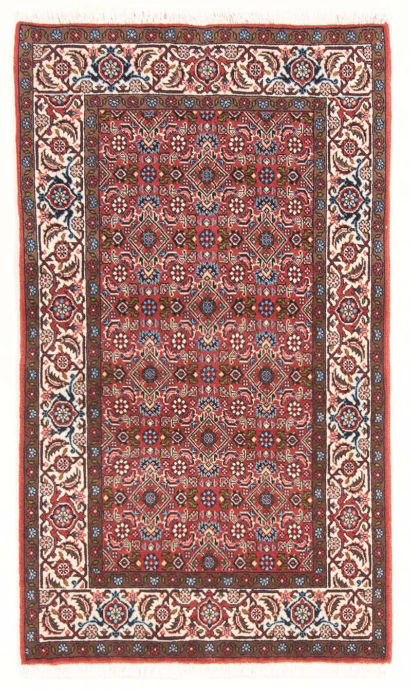 Alfombra persa - Bidjar - 143 x 81 cm - rojo