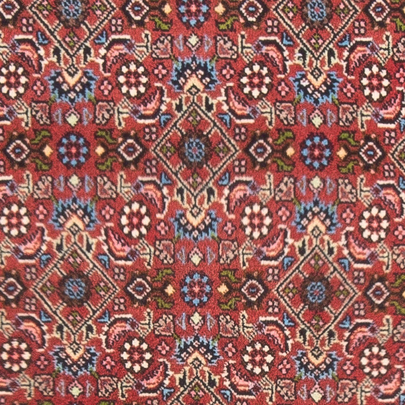 Alfombra persa - Bidjar - 143 x 81 cm - rojo