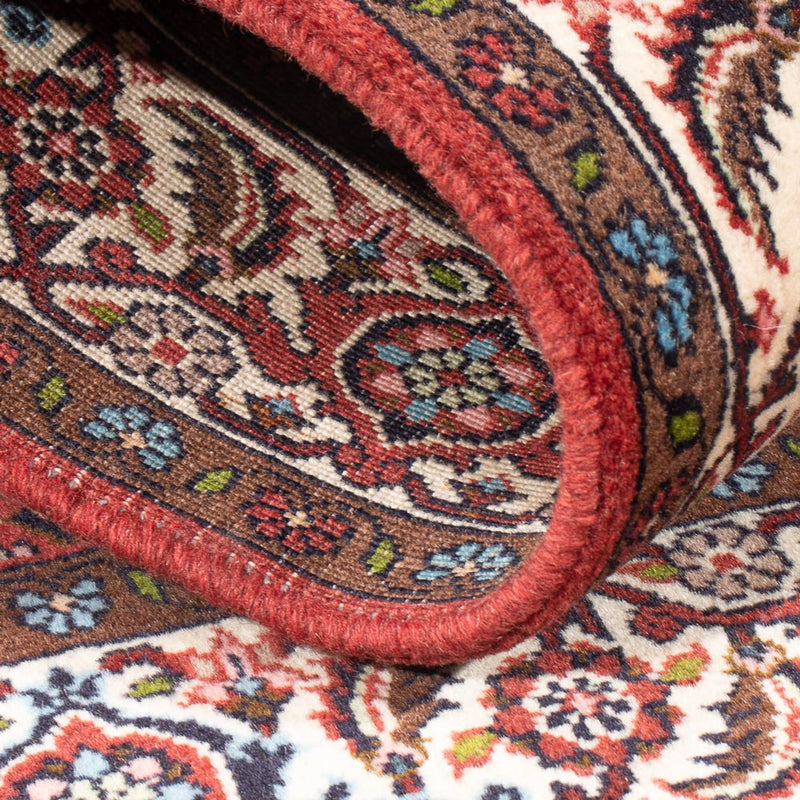 Alfombra persa - Bidjar - 143 x 81 cm - rojo