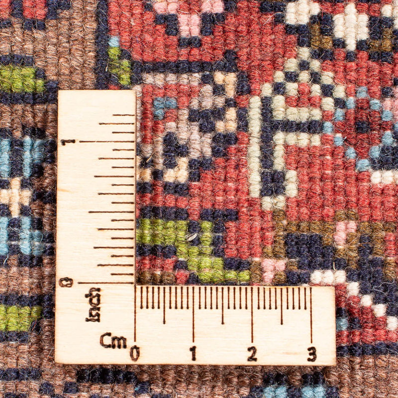 Alfombra persa - Bidjar - 143 x 81 cm - rojo