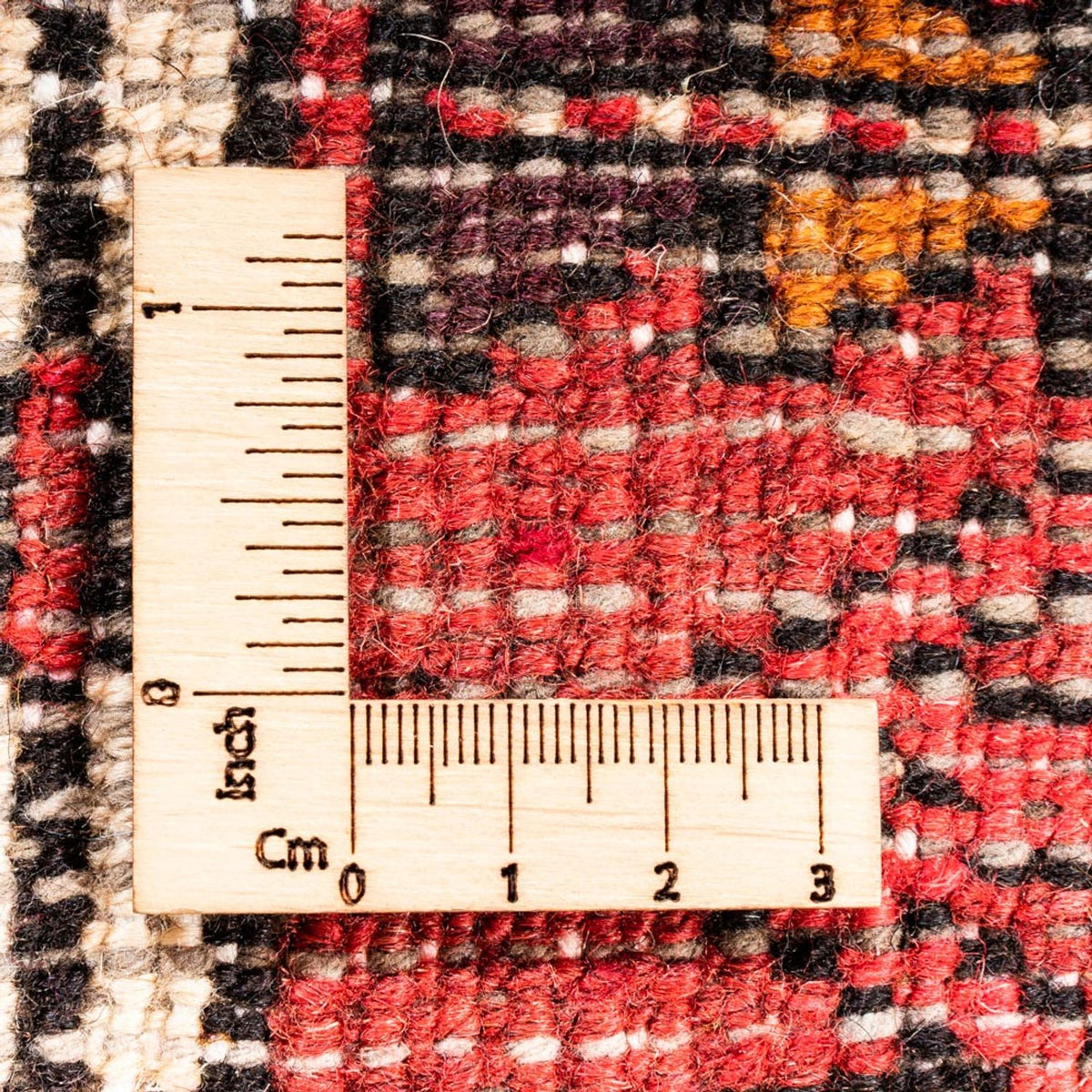 Alfombra de pasillo Alfombra persa - Nómada - 296 x 72 cm - rojo