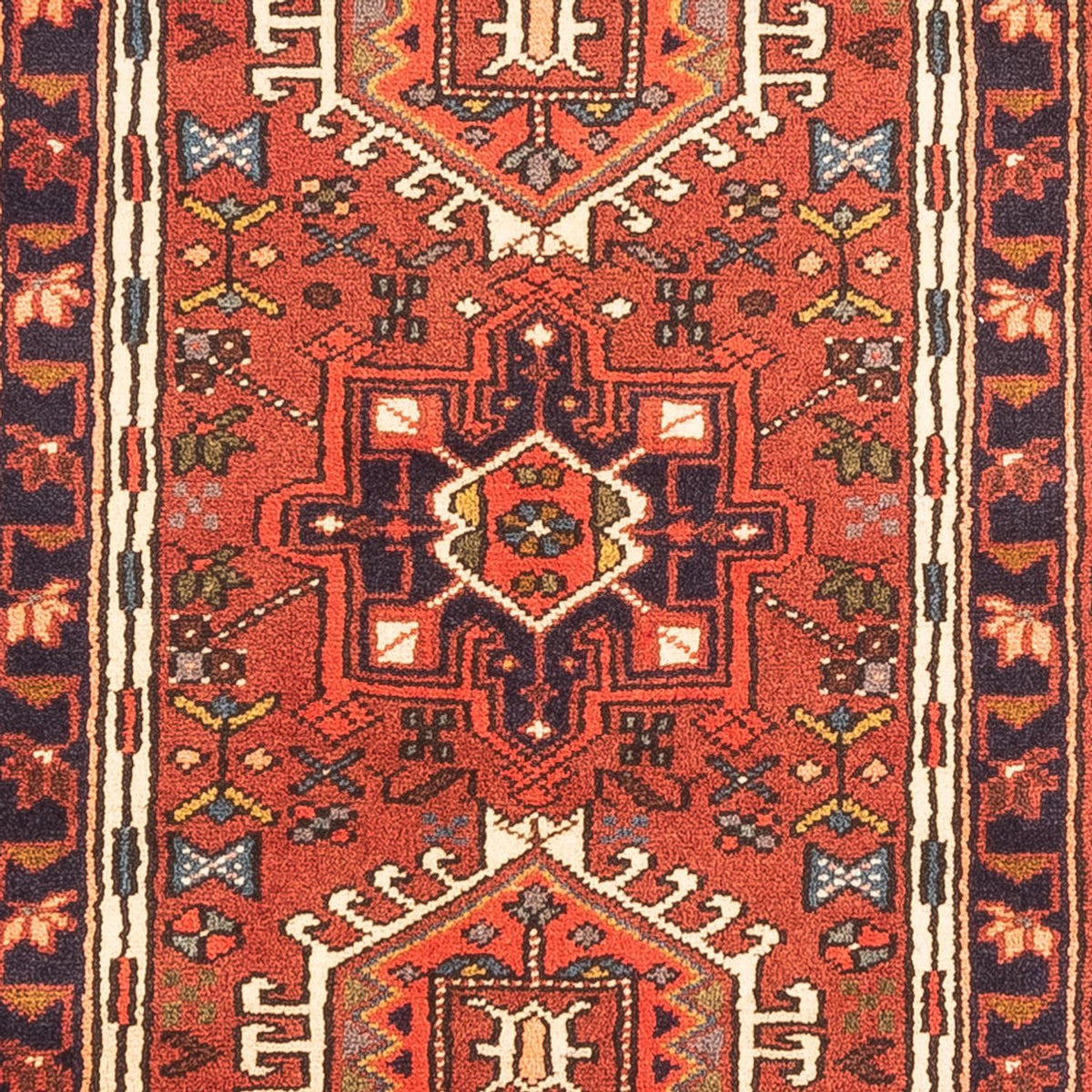 Alfombra de pasillo Alfombra persa - Nómada - 285 x 69 cm - rojo