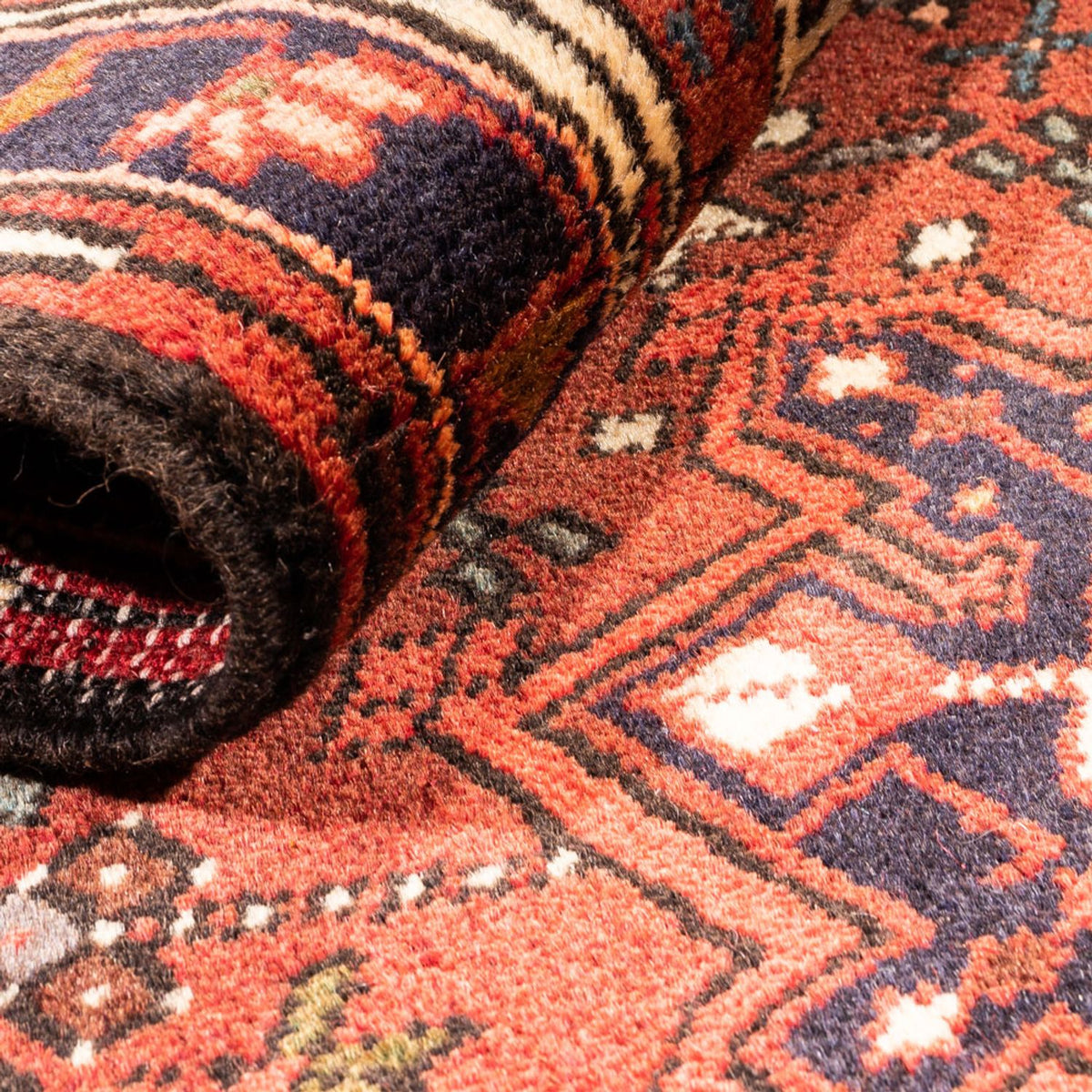 Alfombra de pasillo Alfombra persa - Nómada - 285 x 69 cm - rojo