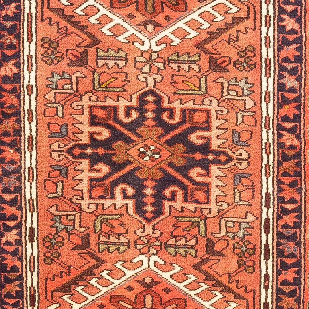 Alfombra de pasillo Alfombra persa - Nómada - 290 x 69 cm - rojo