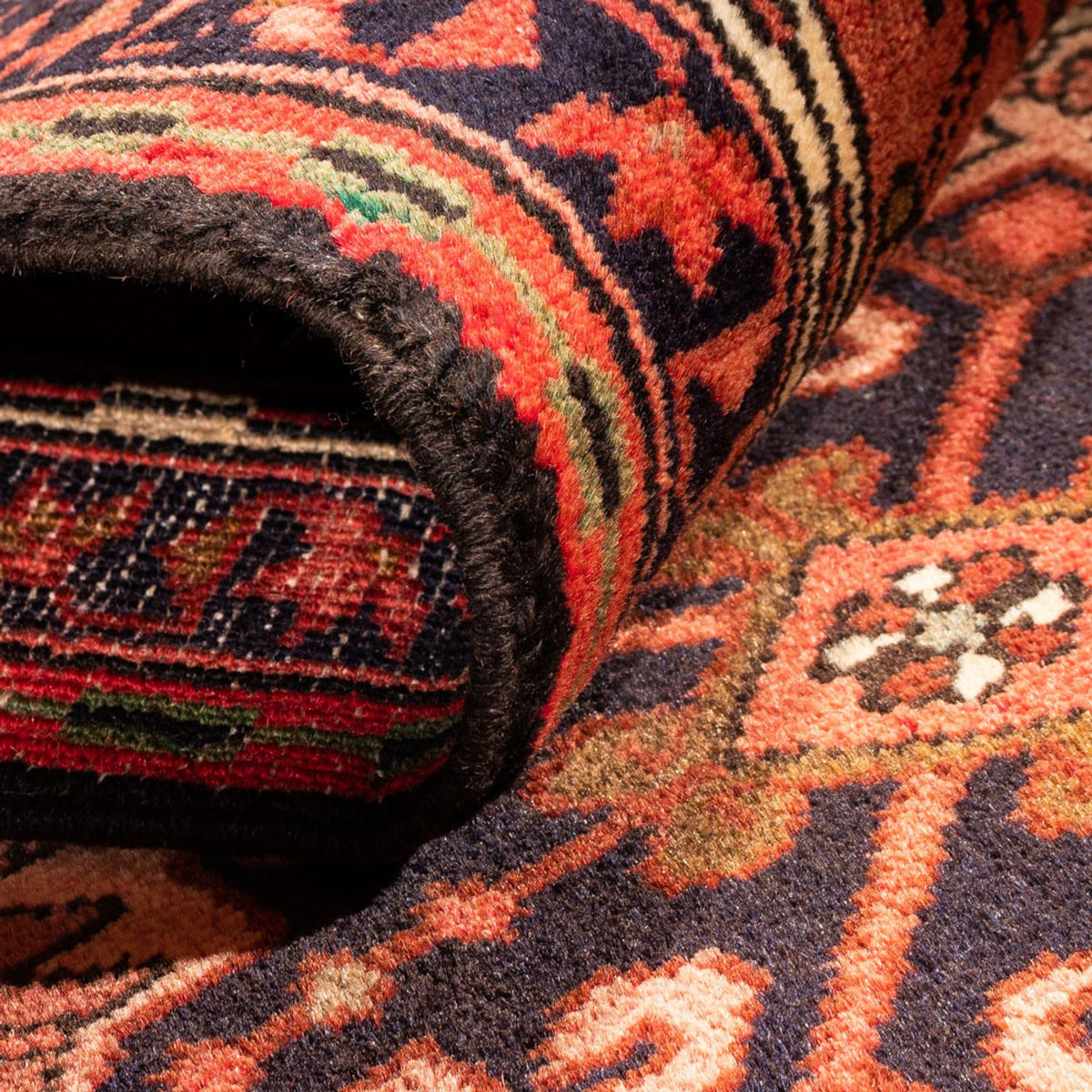 Alfombra de pasillo Alfombra persa - Nómada - 290 x 69 cm - rojo