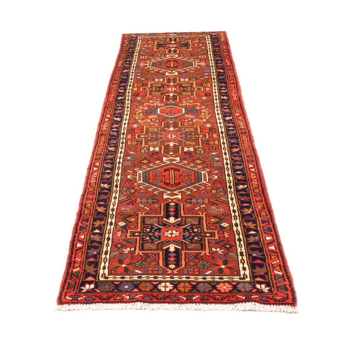 Alfombra de pasillo Alfombra persa - Nómada - 290 x 70 cm - rojo