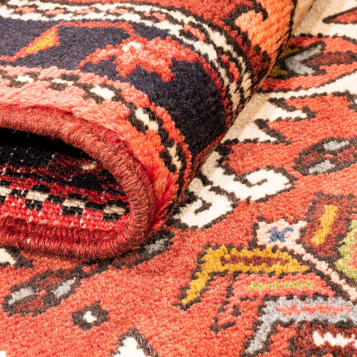 Alfombra de pasillo Alfombra persa - Nómada - 275 x 70 cm - rojo