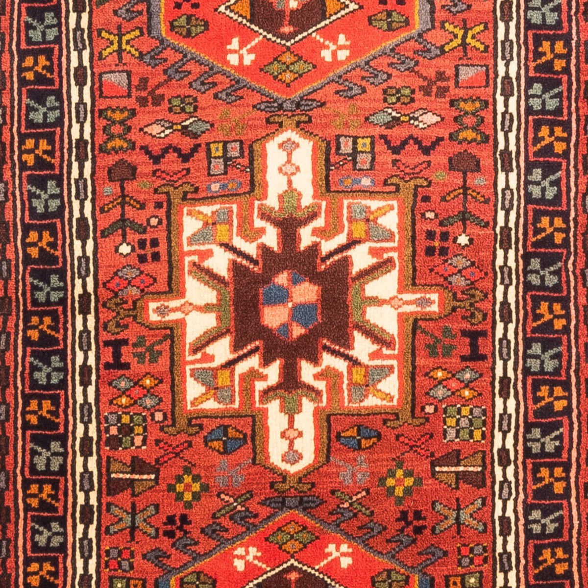 Alfombra de pasillo Alfombra persa - Nómada - 304 x 72 cm - rojo