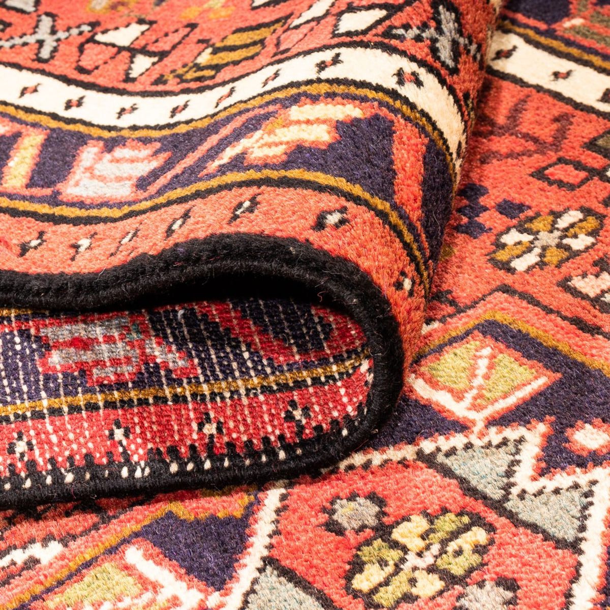 Alfombra de pasillo Alfombra persa - Nómada - 293 x 73 cm - rojo