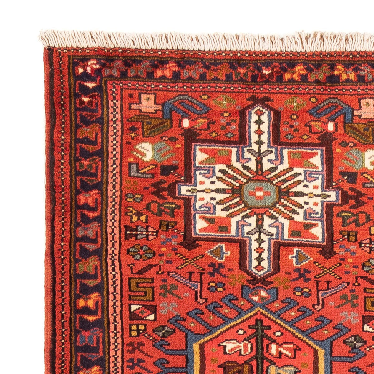 Alfombra de pasillo Alfombra persa - Nómada - 297 x 77 cm - rojo