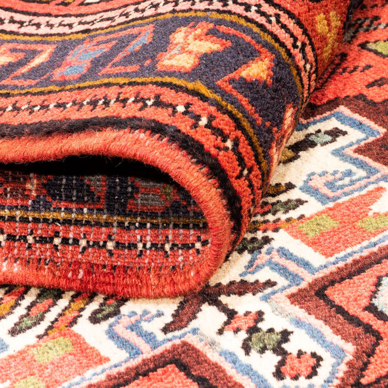 Alfombra de pasillo Alfombra persa - Nómada - 297 x 77 cm - rojo