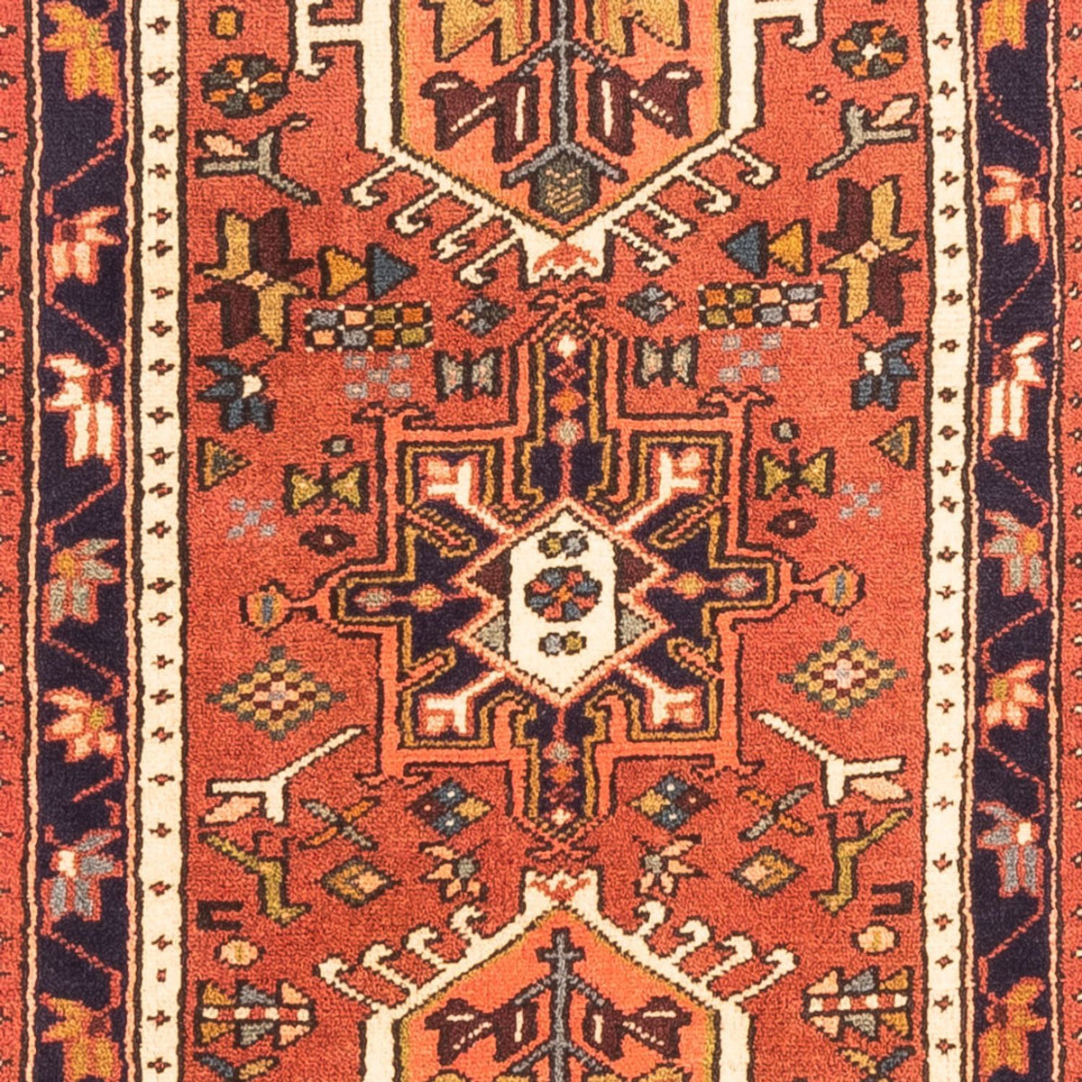 Alfombra de pasillo Alfombra persa - Nómada - 308 x 72 cm - rojo