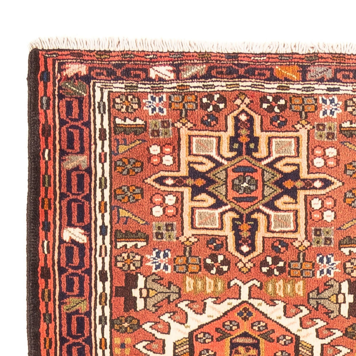 Alfombra de pasillo Alfombra persa - Nómada - 288 x 75 cm - rojo