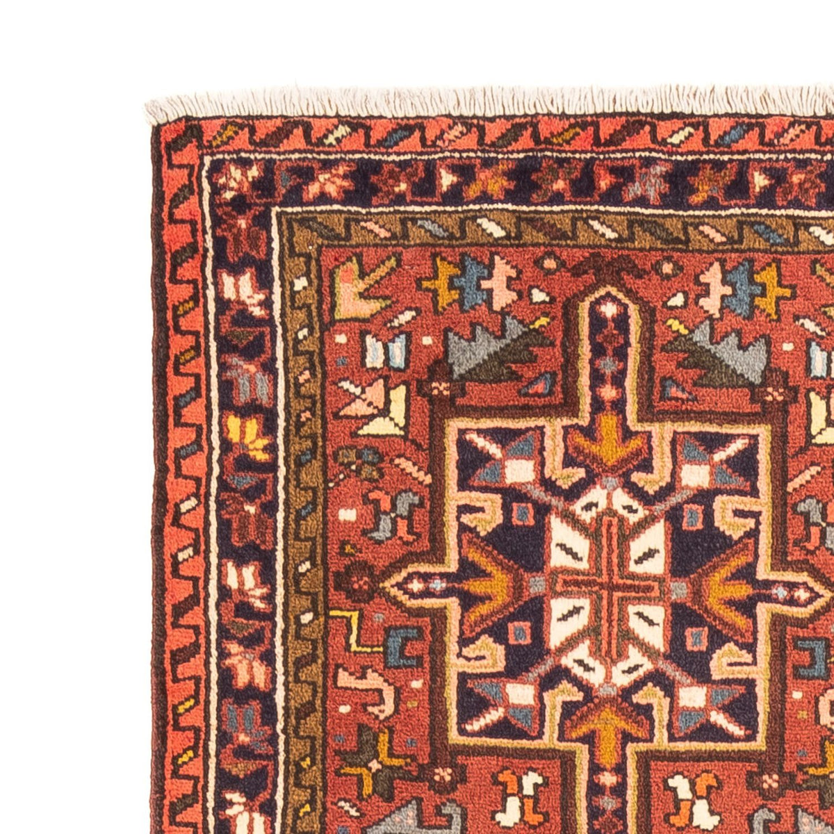 Alfombra de pasillo Alfombra persa - Nómada - 283 x 72 cm - rojo