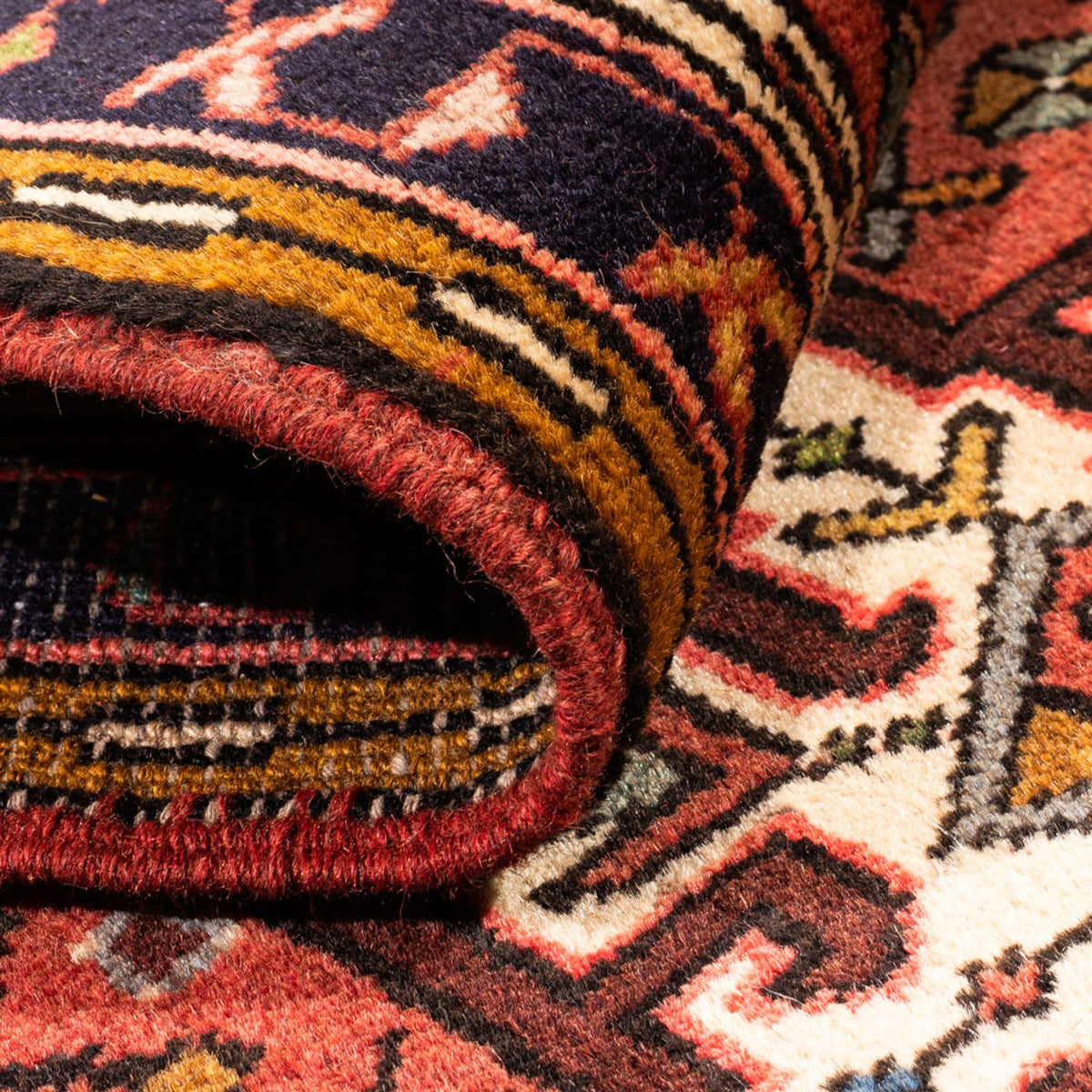 Alfombra de pasillo Alfombra persa - Nómada - 308 x 71 cm - rojo