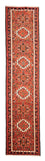 Alfombra de pasillo Alfombra persa - Nómada - 293 x 72 cm - rojo