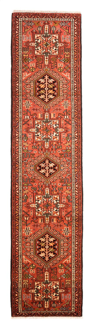 Alfombra de pasillo Alfombra persa - Nómada - 293 x 70 cm - rojo