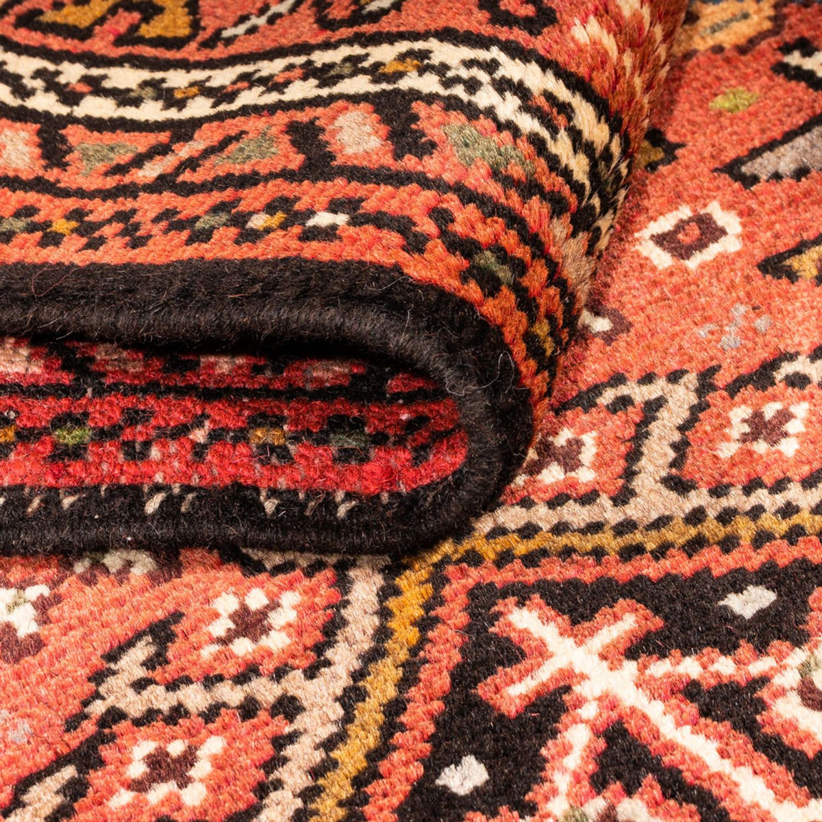 Alfombra de pasillo Alfombra persa - Nómada - 293 x 70 cm - rojo