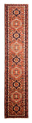 Alfombra de pasillo Alfombra persa - Nómada - 306 x 68 cm - rojo