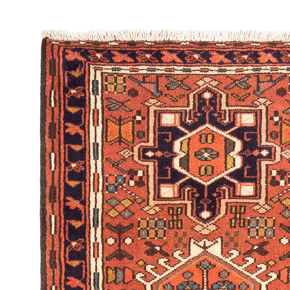 Alfombra de pasillo Alfombra persa - Nómada - 306 x 68 cm - rojo