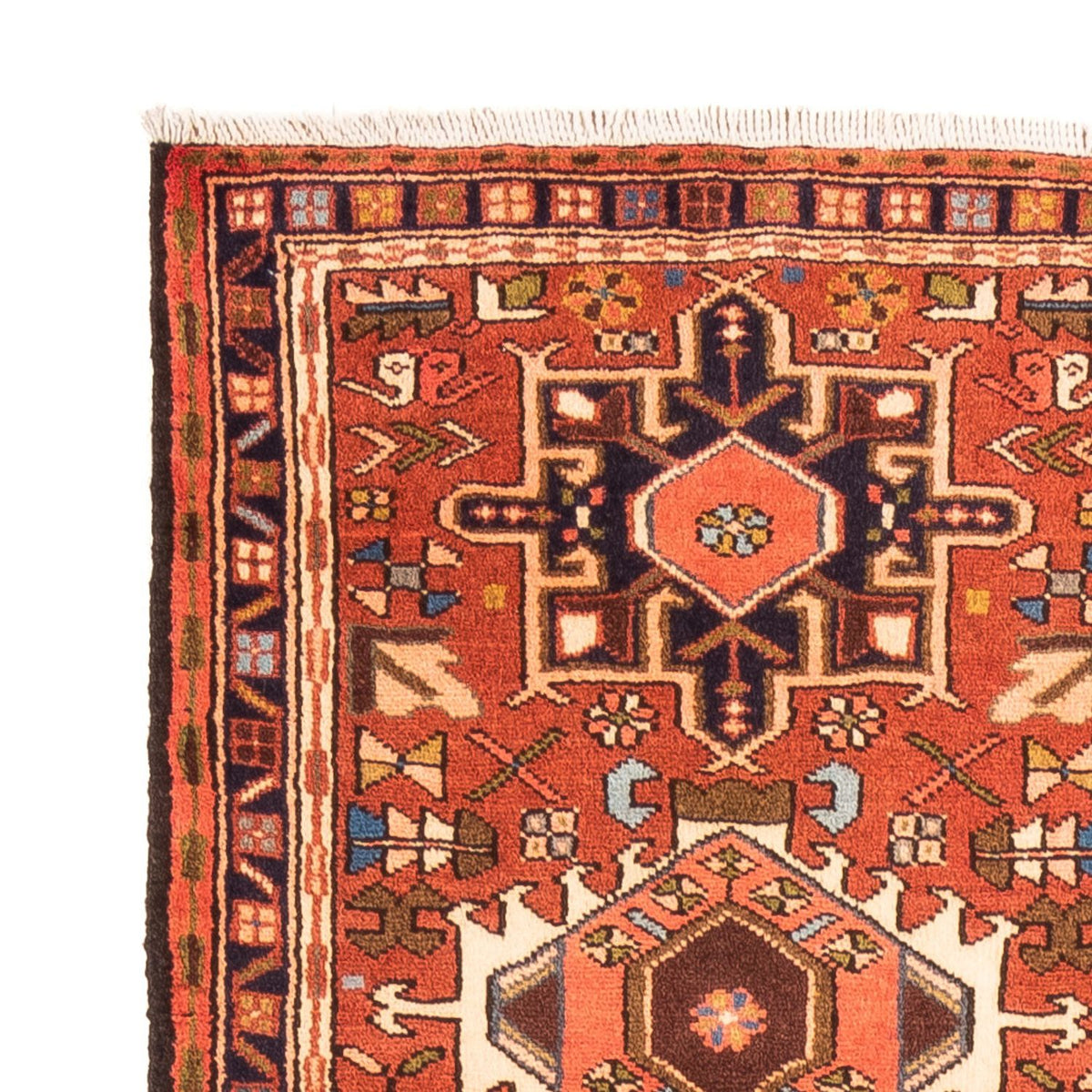 Alfombra de pasillo Alfombra persa - Nómada - 283 x 70 cm - rojo