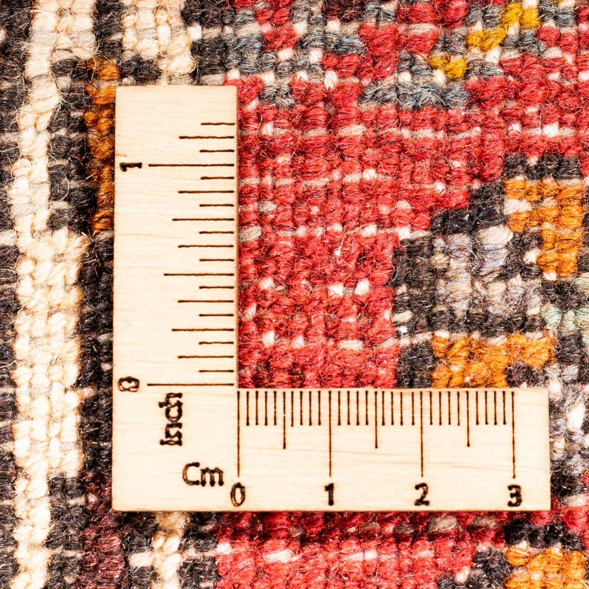 Alfombra de pasillo Alfombra persa - Nómada - 298 x 73 cm - rojo