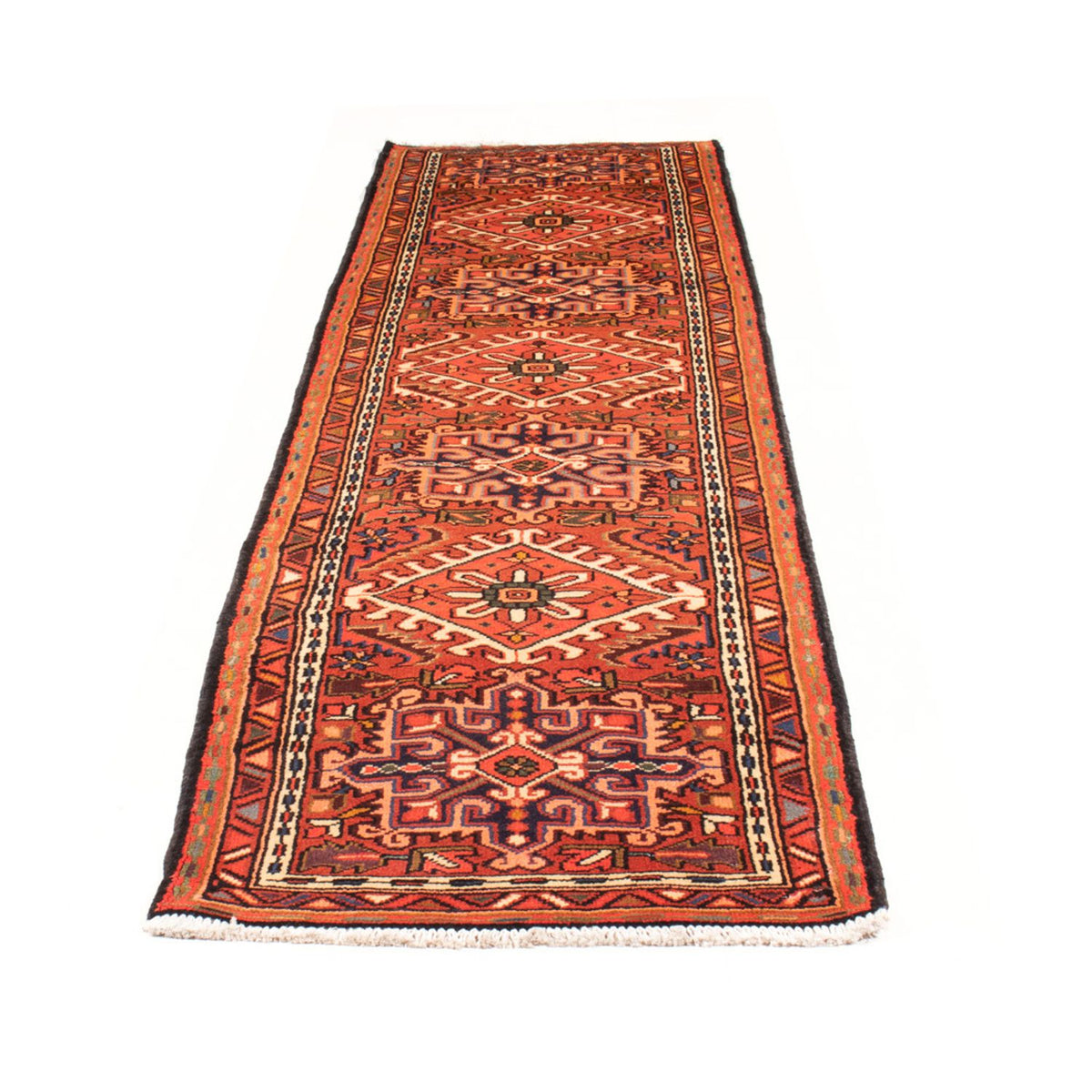 Alfombra de pasillo Alfombra persa - Nómada - 432 x 83 cm - rojo