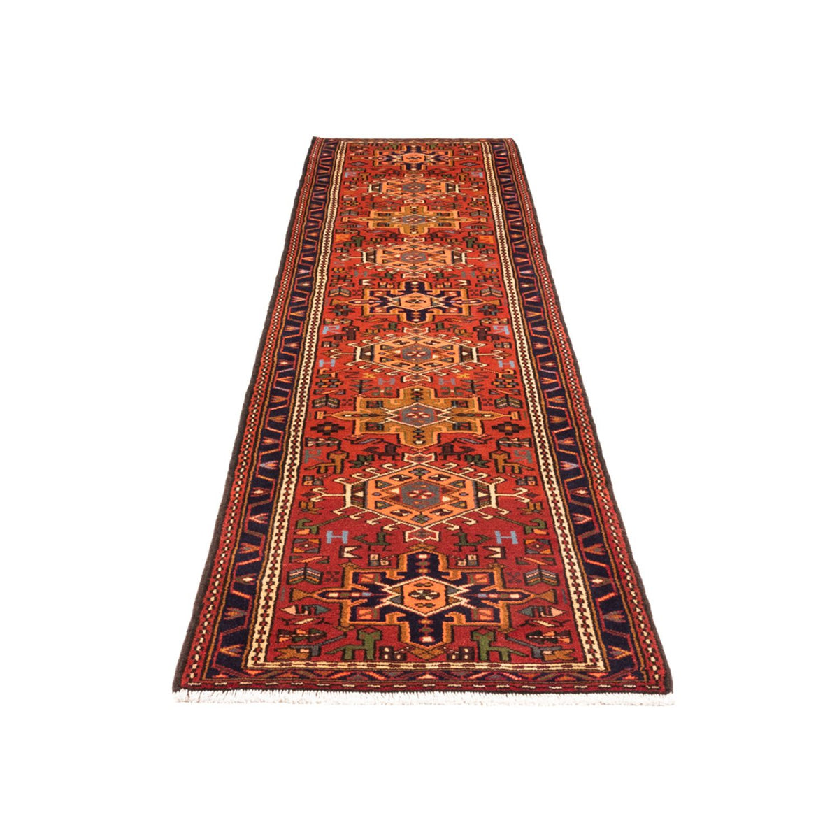 Alfombra de pasillo Alfombra persa - Nómada - 295 x 73 cm - rojo