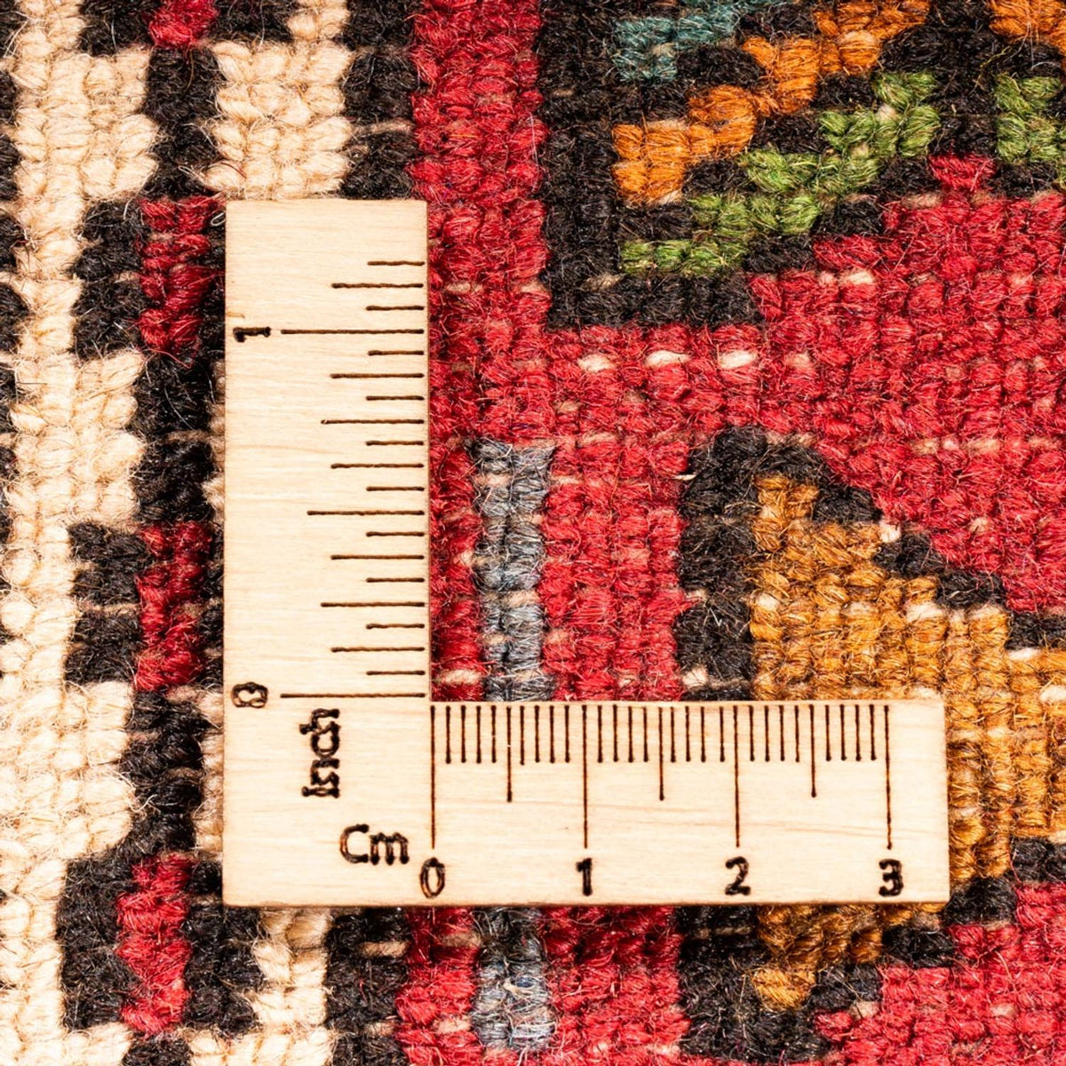 Alfombra de pasillo Alfombra persa - Nómada - 295 x 73 cm - rojo