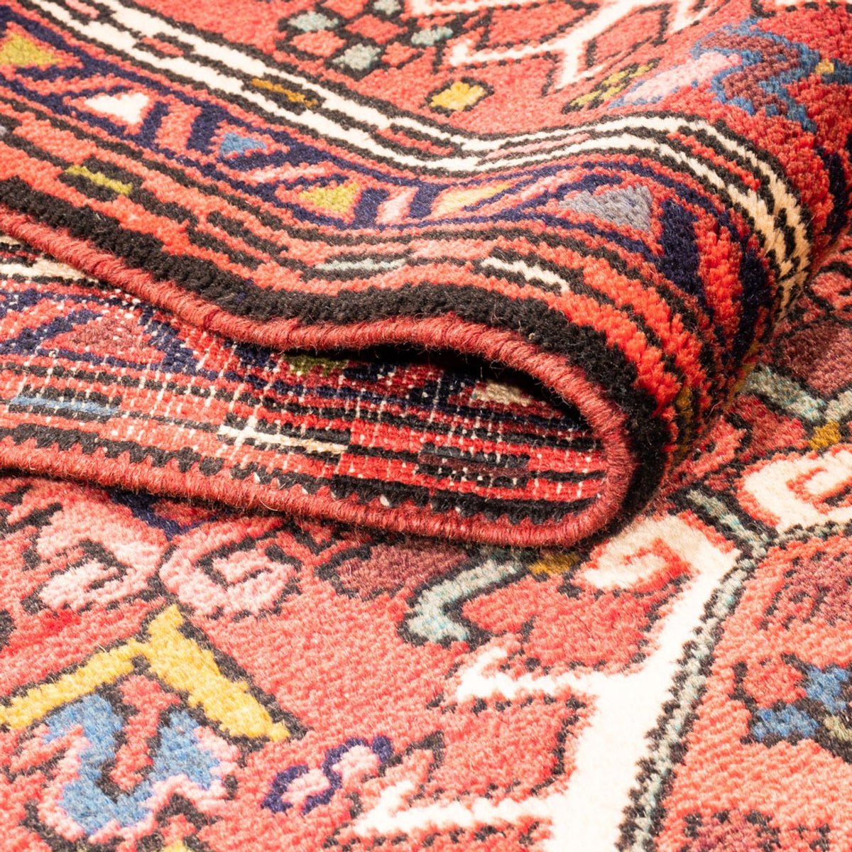 Alfombra de pasillo Alfombra persa - Nómada - 286 x 75 cm - rojo