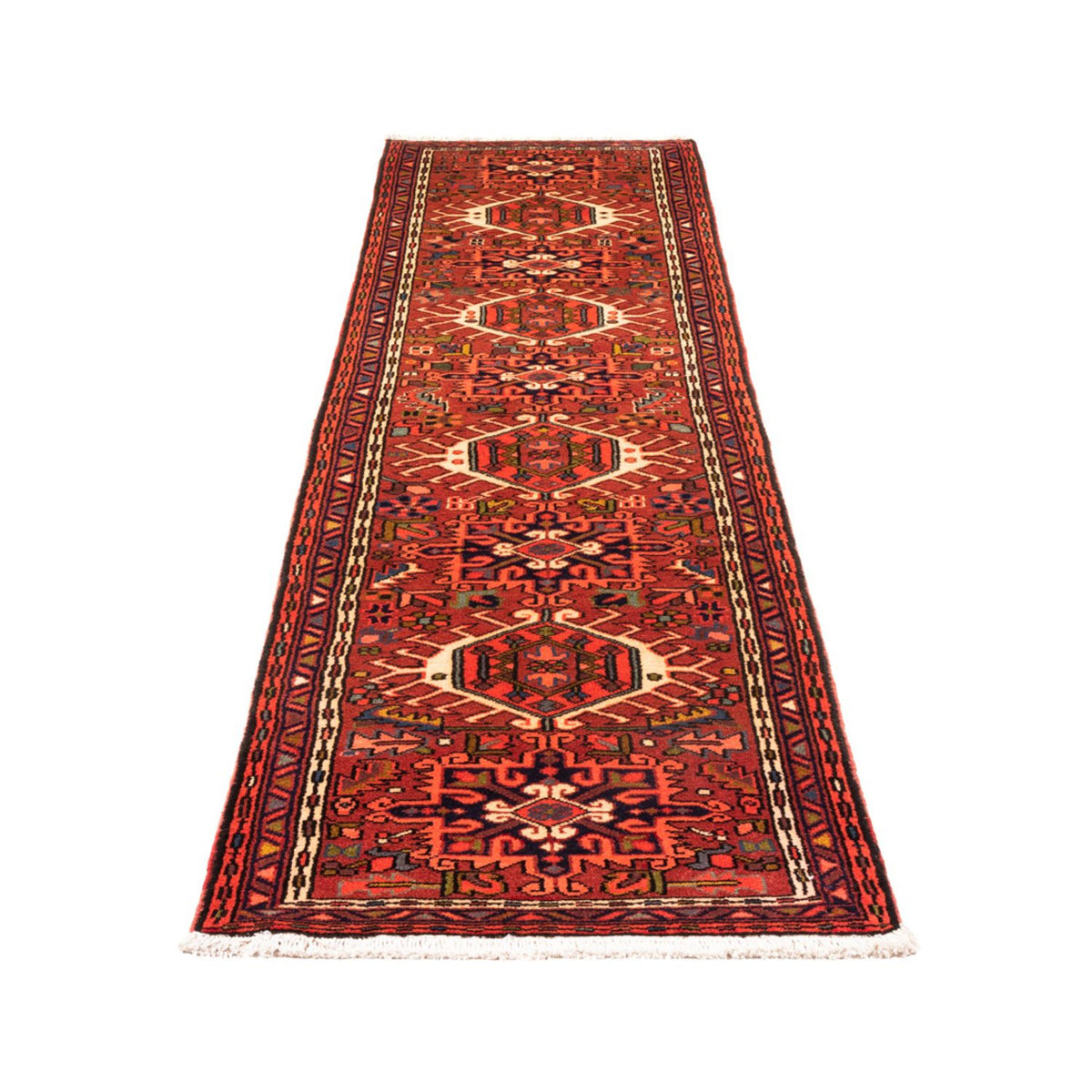 Alfombra de pasillo Alfombra persa - Nómada - 286 x 75 cm - rojo