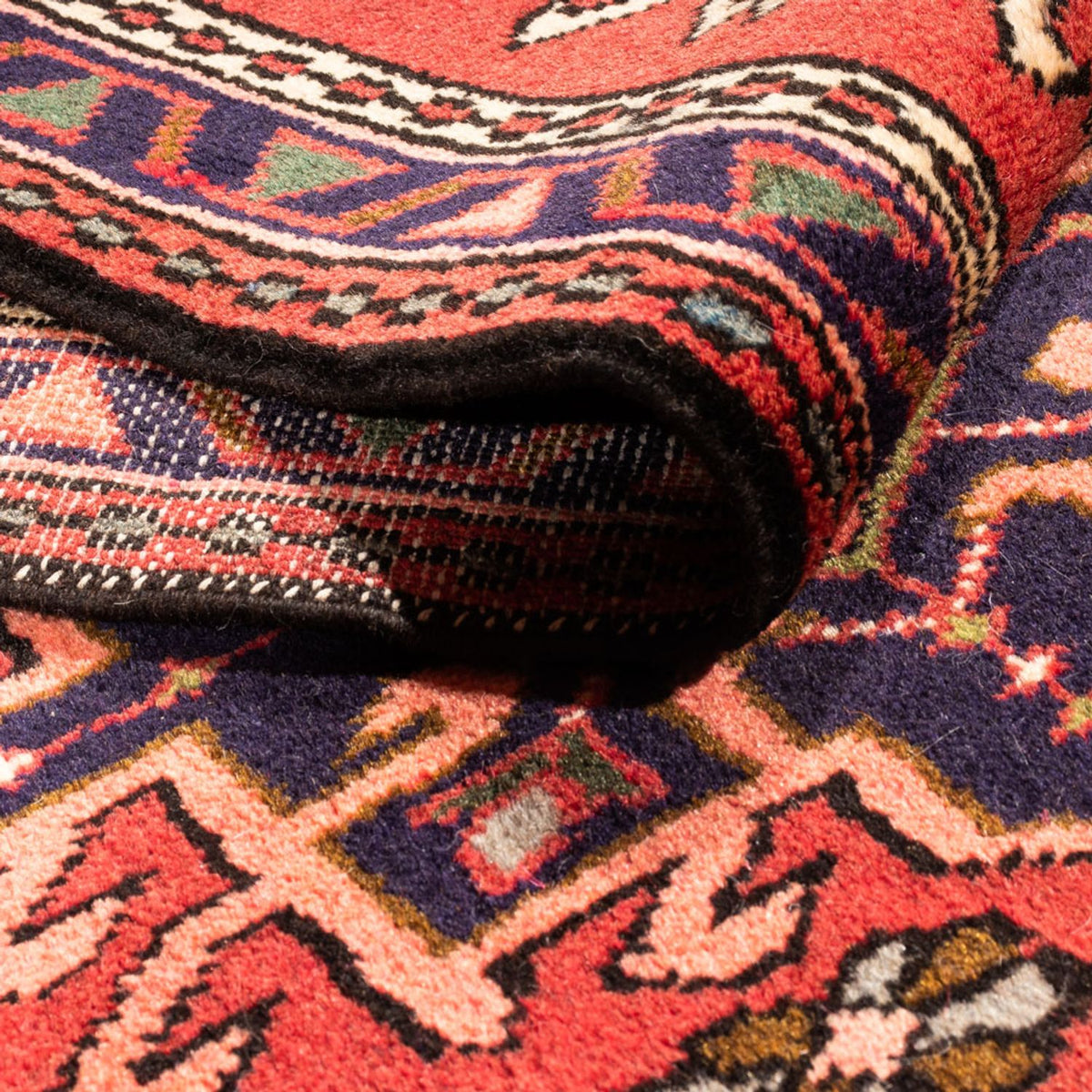 Alfombra de pasillo Alfombra persa - Nómada - 294 x 70 cm - rojo