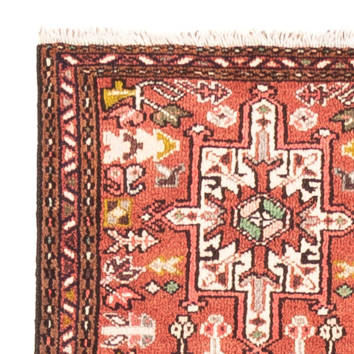 Alfombra de pasillo Alfombra persa - Nómada - 393 x 62 cm - rojo