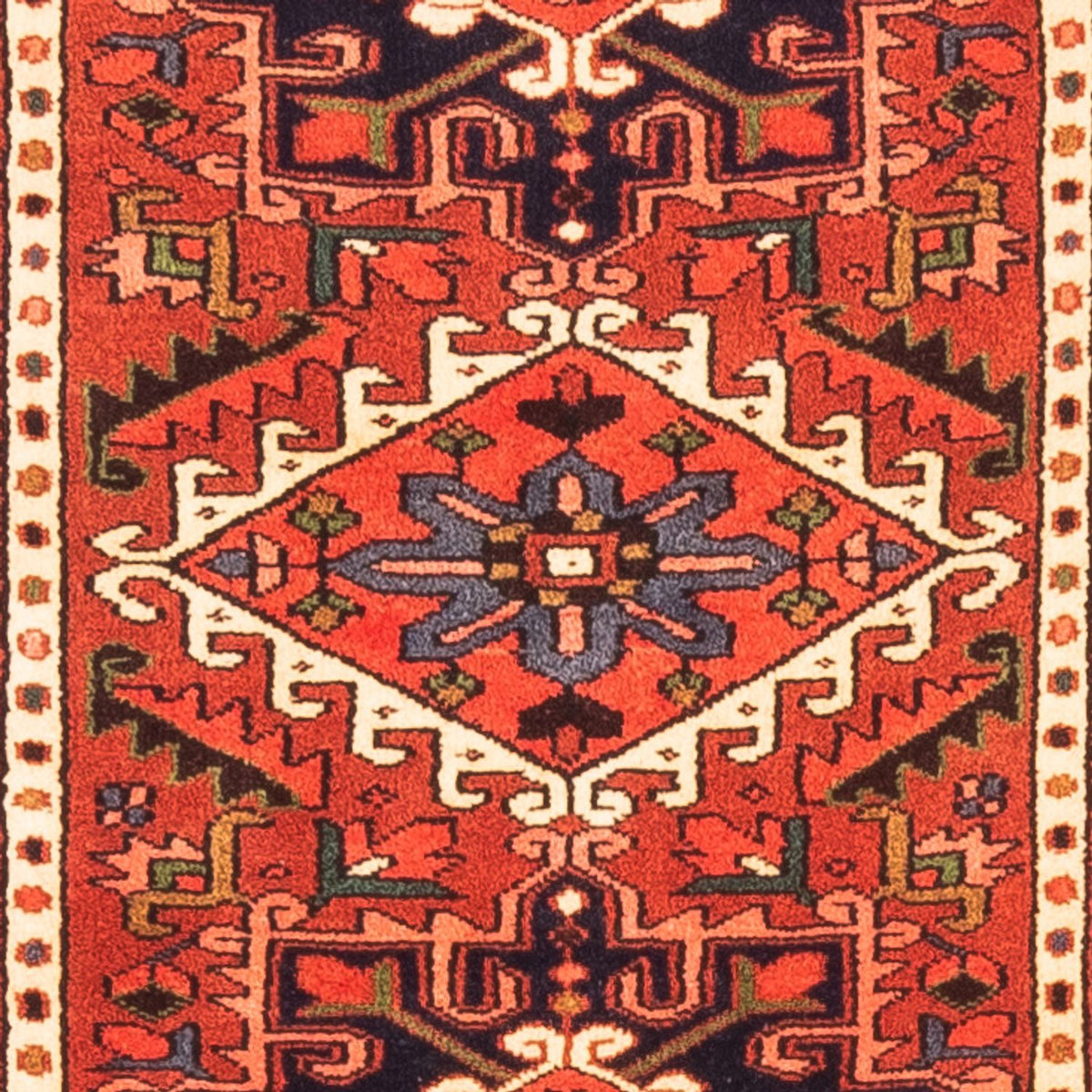 Alfombra de pasillo Alfombra persa - Nómada - 202 x 70 cm - rojo