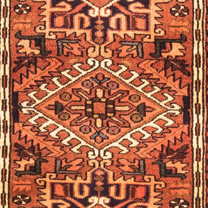 Alfombra de pasillo Alfombra persa - Nómada - 196 x 64 cm - rojo