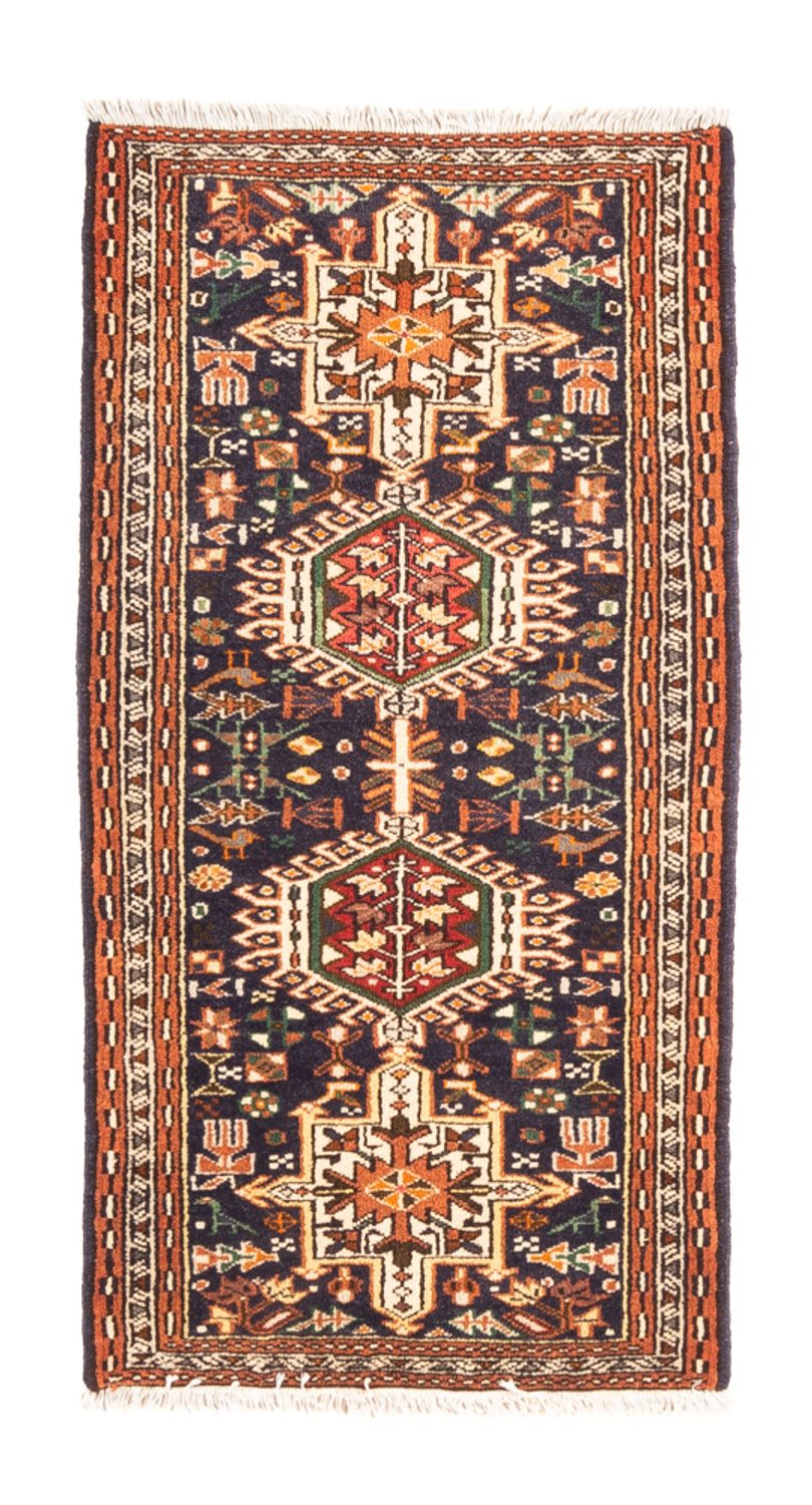 Alfombra persa - Nómada - 138 x 73 cm - rojo