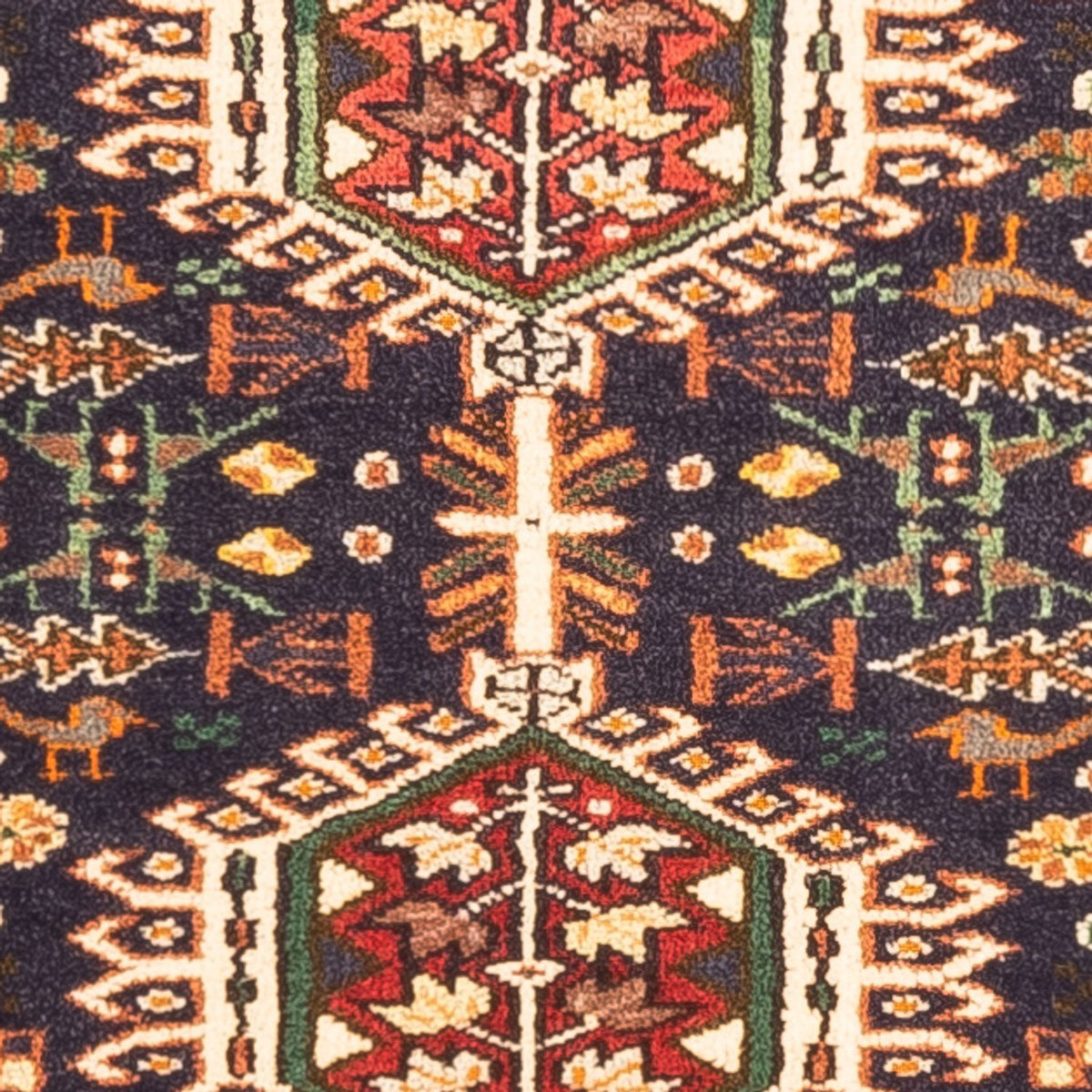 Alfombra persa - Nómada - 138 x 73 cm - rojo