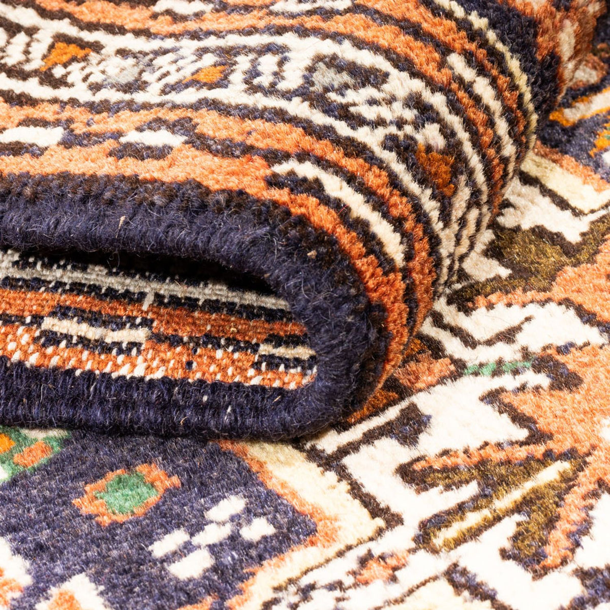 Alfombra persa - Nómada - 138 x 73 cm - rojo