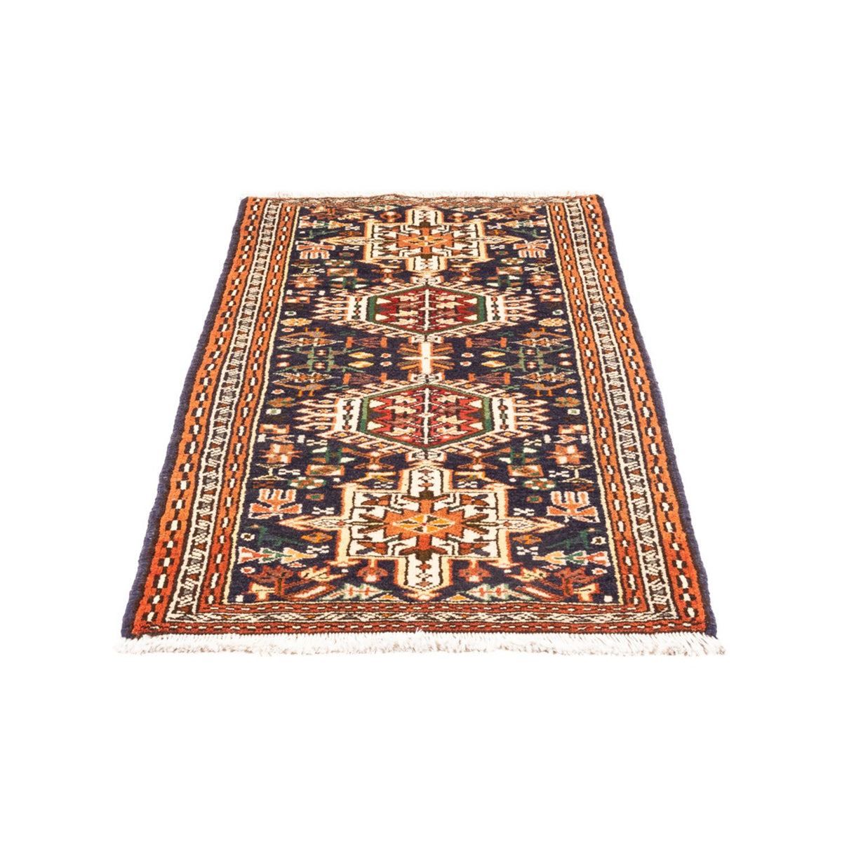 Alfombra persa - Nómada - 138 x 73 cm - rojo