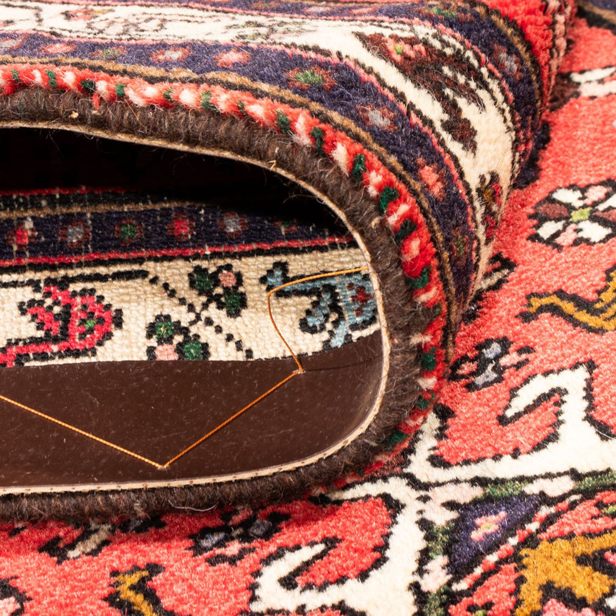 Alfombra de pasillo Alfombra persa - Nómada - 200 x 69 cm - rojo