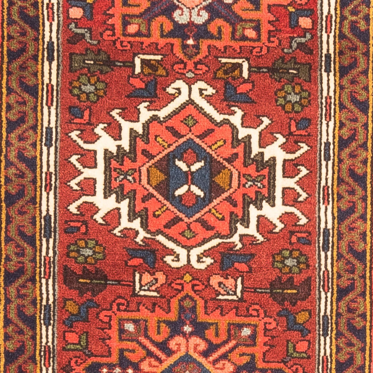 Alfombra de pasillo Alfombra persa - Nómada - 206 x 64 cm - rojo