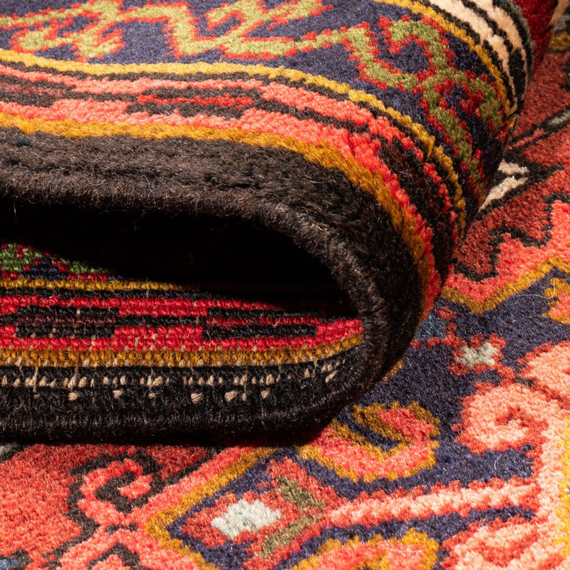 Alfombra de pasillo Alfombra persa - Nómada - 206 x 64 cm - rojo