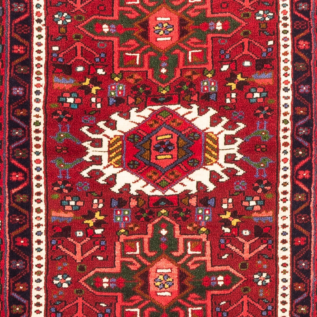 Alfombra de pasillo Alfombra persa - Nómada - 204 x 66 cm - rojo