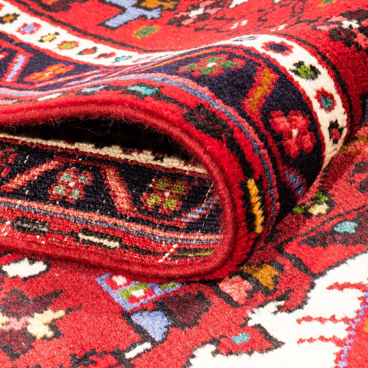 Alfombra de pasillo Alfombra persa - Nómada - 204 x 66 cm - rojo