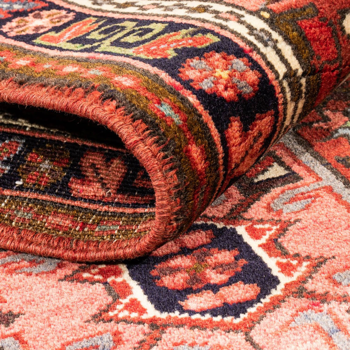 Alfombra de pasillo Alfombra persa - Nómada - 190 x 61 cm - rojo