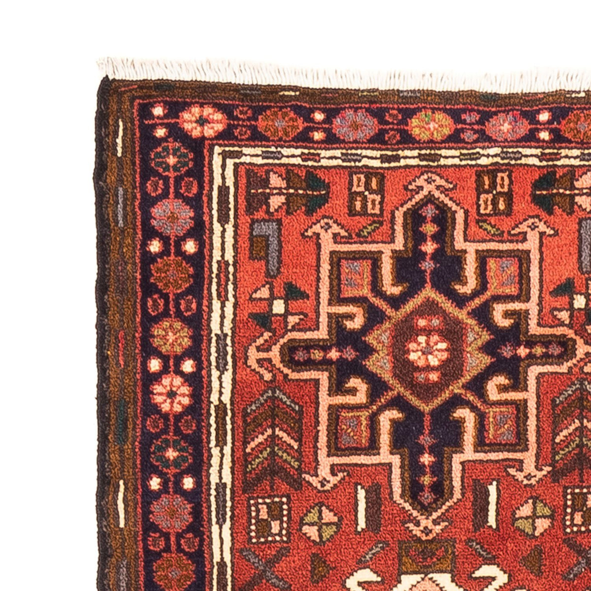 Alfombra de pasillo Alfombra persa - Nómada - 203 x 60 cm - rojo